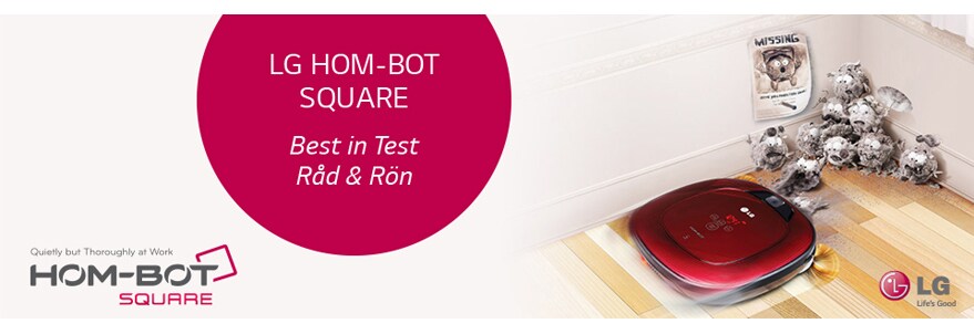 Hom-Bot Square Corner Master - Best i test Råd&Rön Nov2013